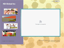 Tablet Screenshot of kbglobalinc.com